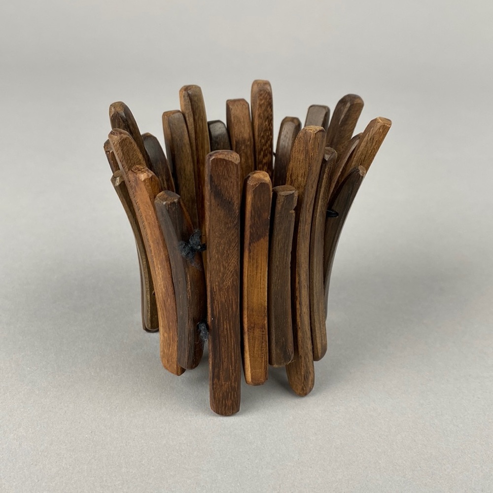 Wooden Stretch Bracelet Handmade
